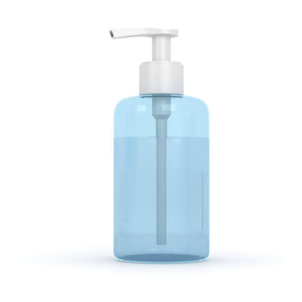 hand sanitizer bottle - hand sanitizer liquid soap hygiene healthy lifestyle imagens e fotografias de stock