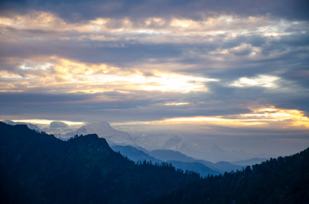 istock Himalayas mountains and sunrise Nepal 1214265335