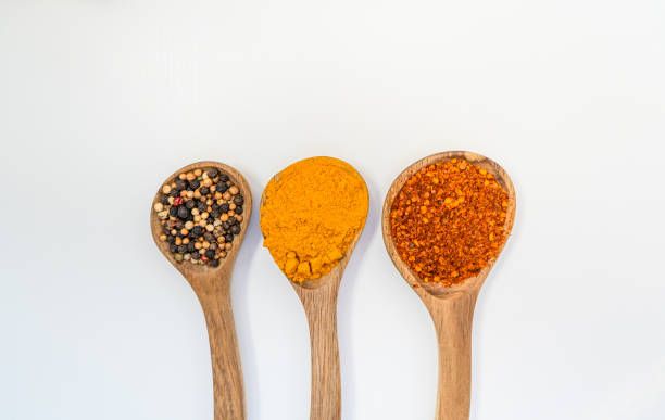 istock Colourful various herbs and spices for cooking on  background 1214268967