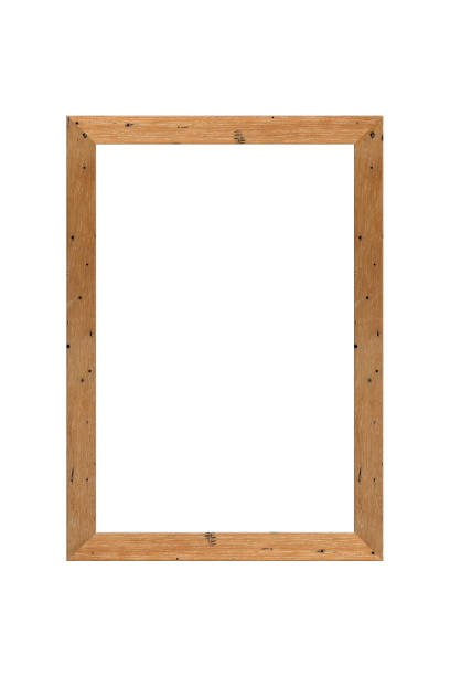 istock blank old wood photo frame isolated 1214280885