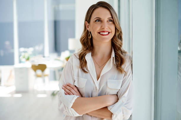 istock Success has her smiling from ear to ear 1214287406