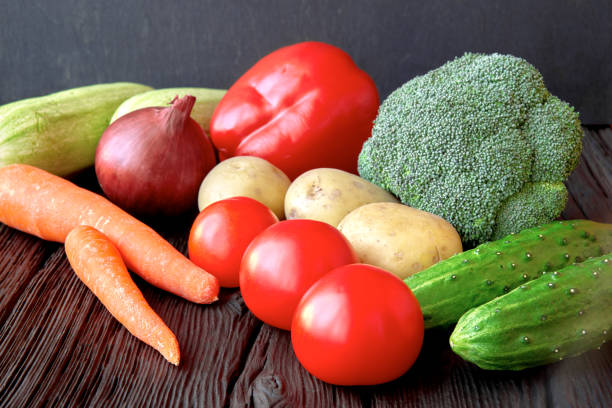 Vegetables for sale at a farmers market in Berlin