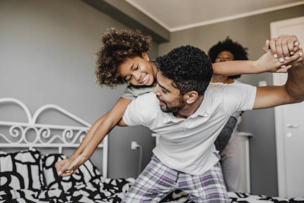istock Happy African American family 1214289511
