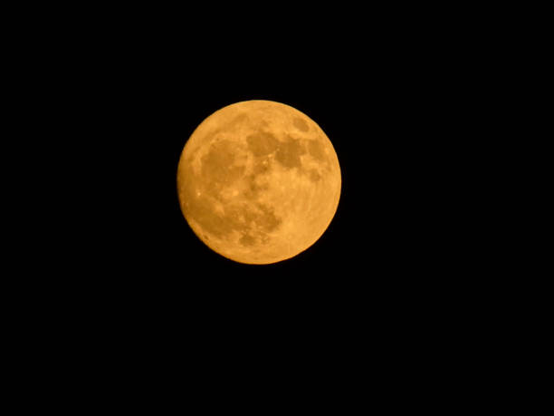 istock Photo of a beautiful full moon 1214291649