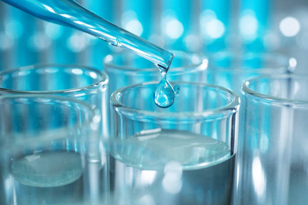 istock In a laboratory, a scientist with a pipette analyzes a colored liquid to extract the DNA and molecules in the test tubes. 1214293653
