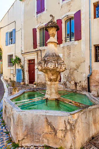 Pernes-les-Fontaines is a traditional Provencal village characterized by the presence of numerous fountains.