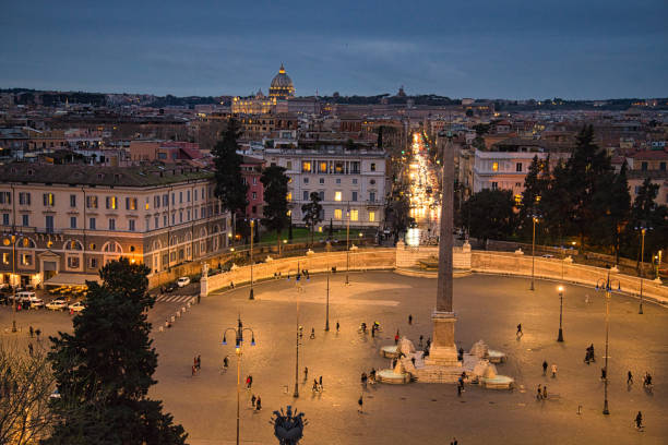 istock People's Square, Rome Italy 1214303792