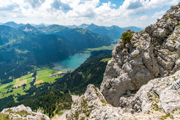 istock Hiking and climbing in the Tannheimer Tal 1214313404