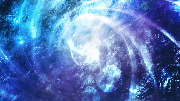 istock Spinning Galaxy Swirl and Stars in Space - Abstract Background Texture 1214313900