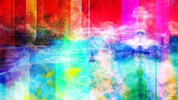 istock Rainbow Nebula Cloud Dust Powder Blowing and Swirling About - Abstract Background Texture 1214313954