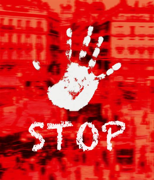 istock white hand on a red background asking for stop coronavirus 1214317497