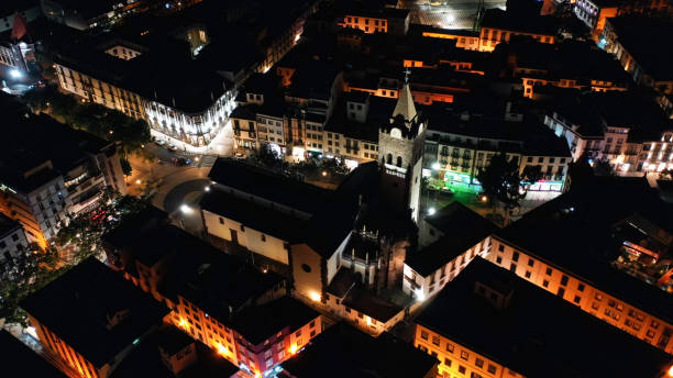 istock Funchal, Madeira, Portugal by Night 1214321480