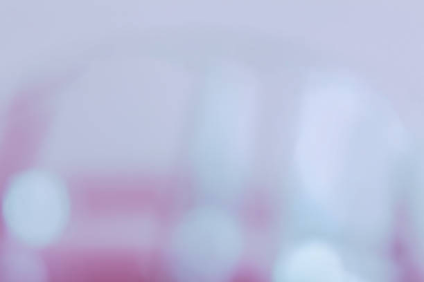 istock Pink and blue abstract blurred background in pastel colors 1214322658