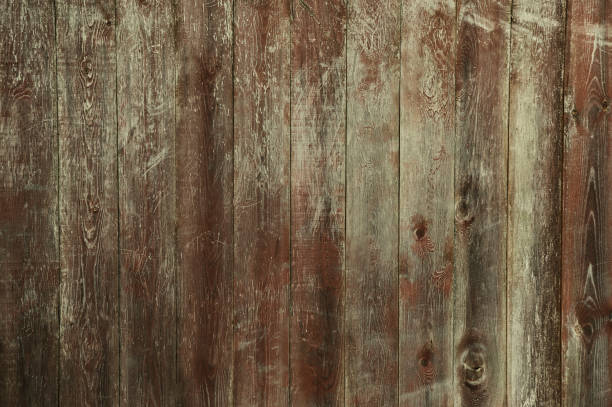 istock Old brown wooden wall background texture 1214329170
