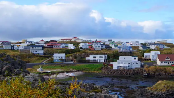Stykkisholmur is a small town in the western part of Iceland, most of the people make their living from fishing and tourism