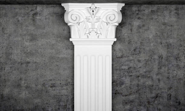 istock top of an antique column ere concrete wall 1214333966