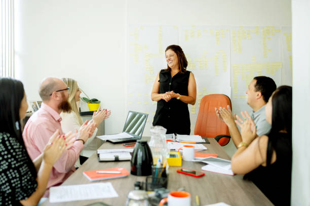 istock Teamwork meeting in the office 1214338410