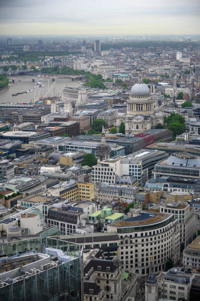 istock Looking down towards St Paul's Cathedral 1214339226