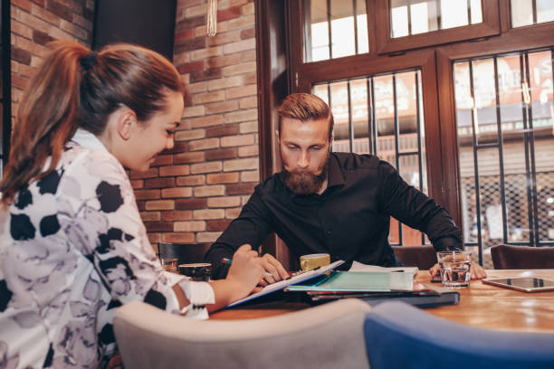 istock Business people working with new startup project 1214343933