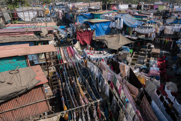 istock Laundry Service District in Mumbai India 1214344077