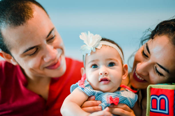 istock Parents and baby love 1214354955