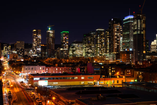 istock At Night In Montreal, Canada 1214363987