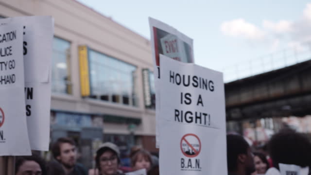 Housing protests in Brooklyn