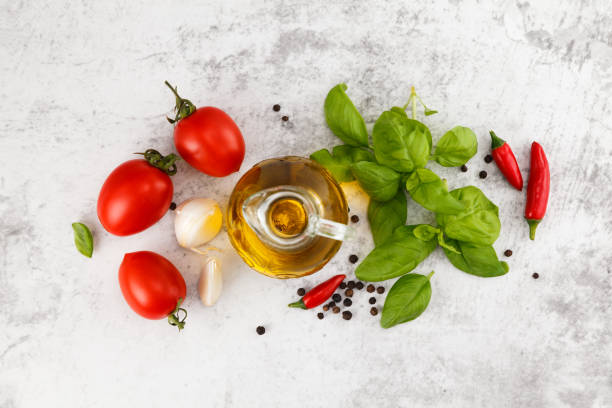 istock Italian food background. 1214374756