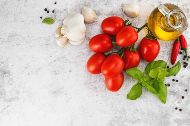 istock Italian food background. 1214374966