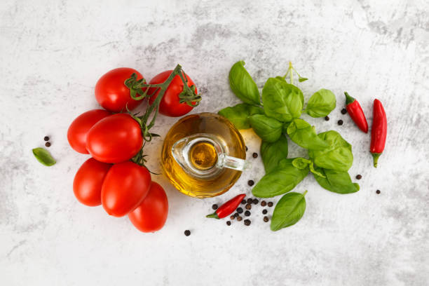istock Italian food background. 1214374977