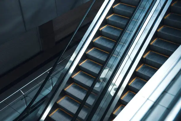 Photo of Empty escalator