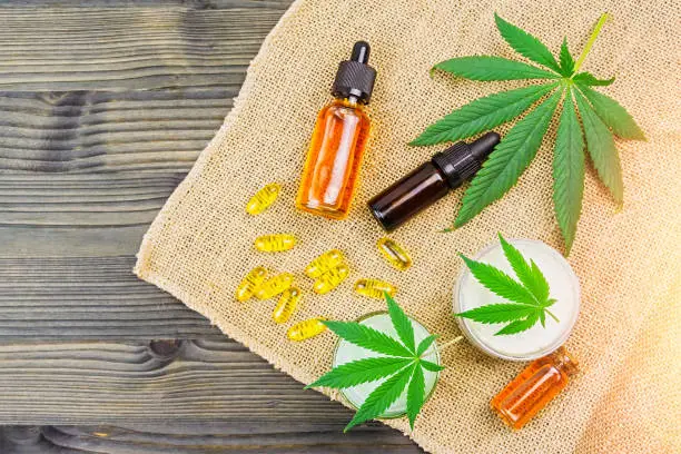Cannabidiol Full spectrum CBD and THC cannabis oils, hemp lotion and cbd capsules
