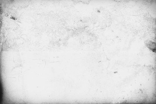 istock Black and white glass photo plate with scratches, dust, dirt, large format. High resolution background. 1214382186