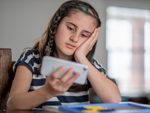 istock Kids are home schooled during isolation 1214386189