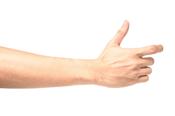 istock hand holding something like a bottle or can 1214387294