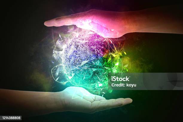 Hand Power Stock Photo - Download Image Now - Paranormal, Vitality, Partnership - Teamwork