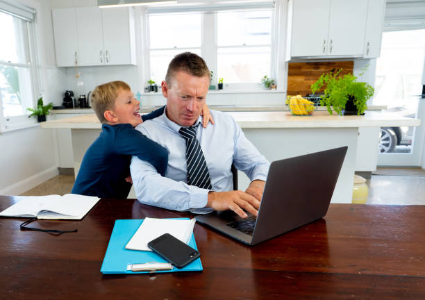 istock Coronavirus Outbreak schools and offices closing. Stressed parent trying to cope with remote work and homeschooling. COVID-19 pandemic forces shutdowns, quarantine, online learning and work from home. 1214388963