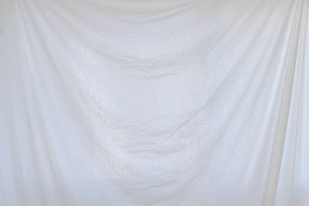 istock White fabric with wrinkles for making the background 1214395700