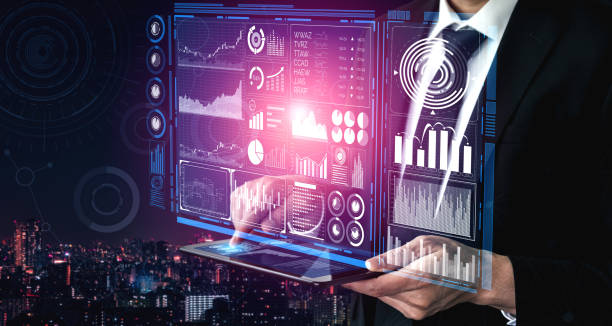 istock Big Data Technology for Business Finance Concept. 1214405501