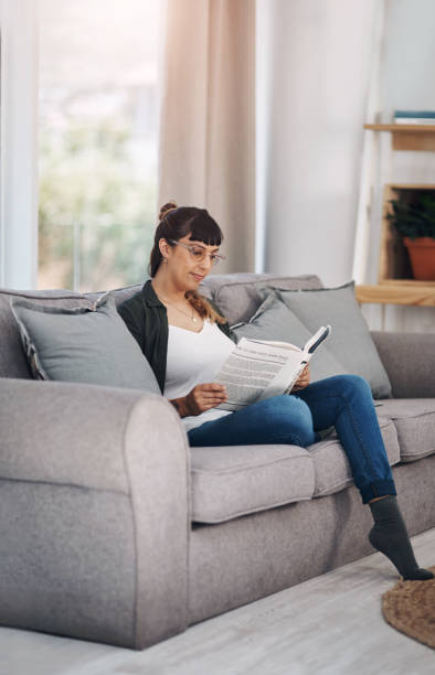 istock Just me, myself and a good book 1214413713