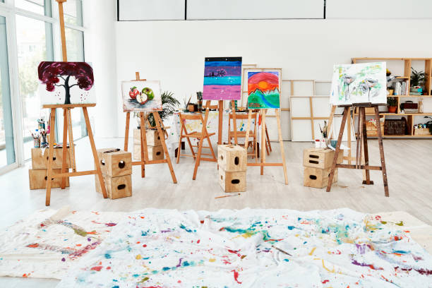 istock The aftereffect of an art class 1214414775