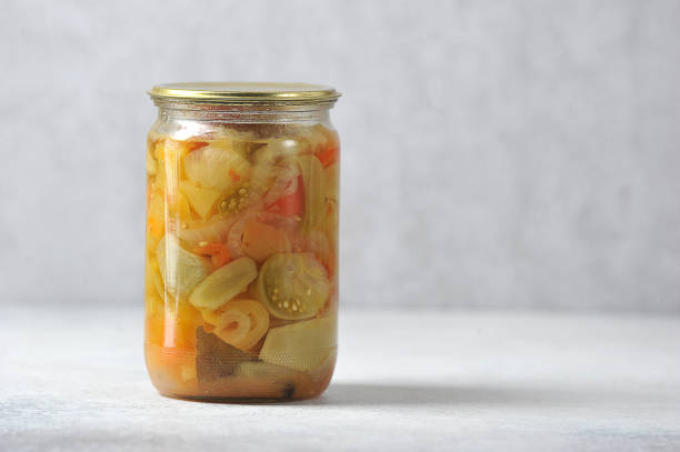 istock Bed in a glass jar 1214415168