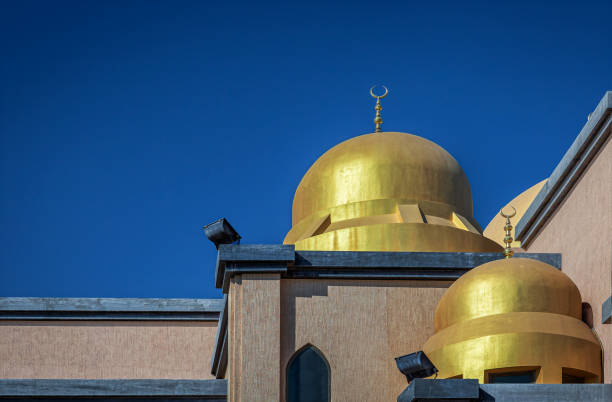 istock Beautiful Mosque dome in Al Khobar Corniche - Saudi Arabia. 1214417505