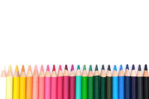 istock color pencils with white background 1214421082