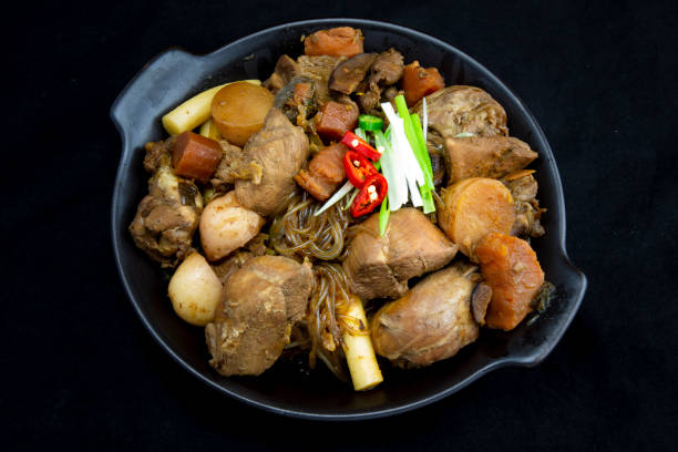istock Stewed chicken with soy sauce 1214421957