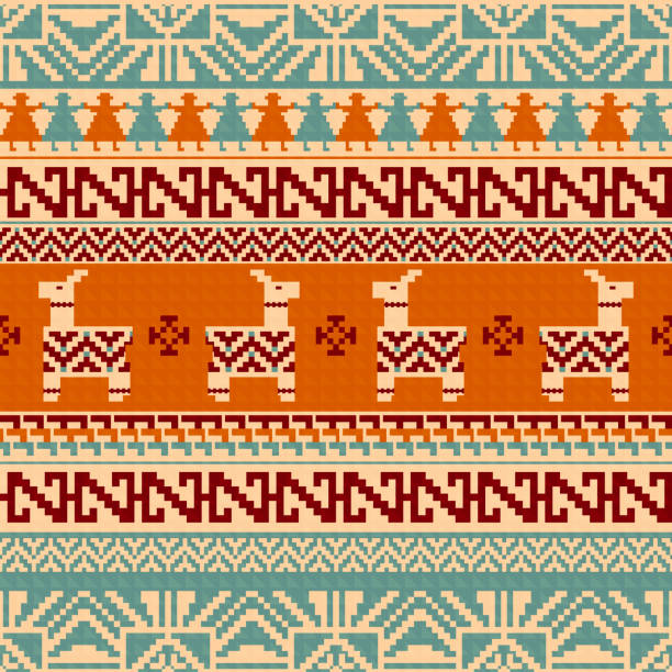 Inca Textile Pattern Inca Textiles