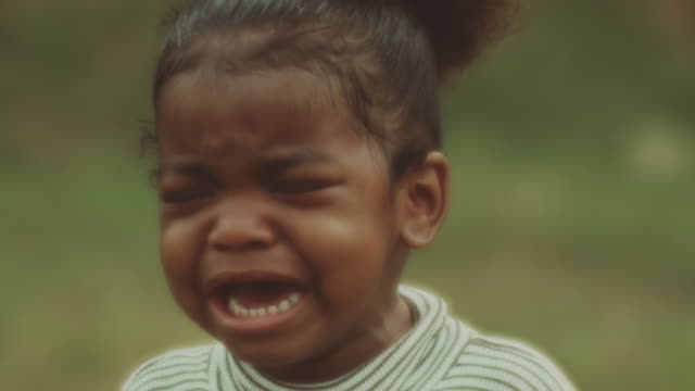 Sad Little Girl Crying
