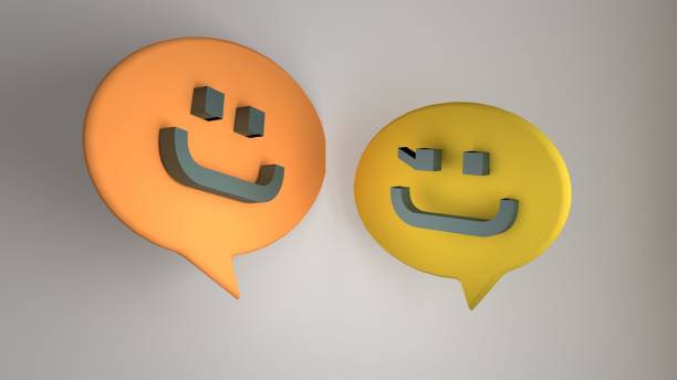 istock speech bubble illustration. Social network communication concept.3d illustration 1214431208