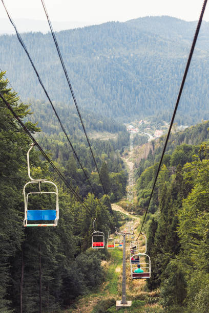 istock summer mountains travel chair road 1214436253