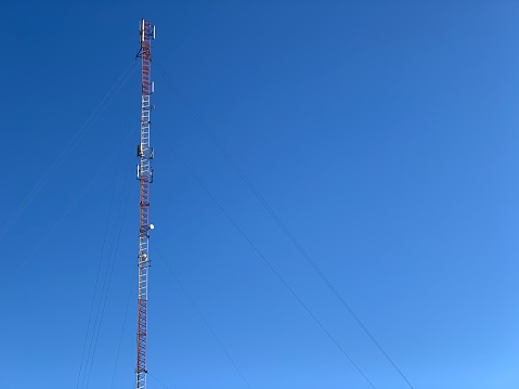 Modern mobile radio tower